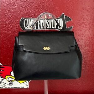 Cavalli Leather Handbag